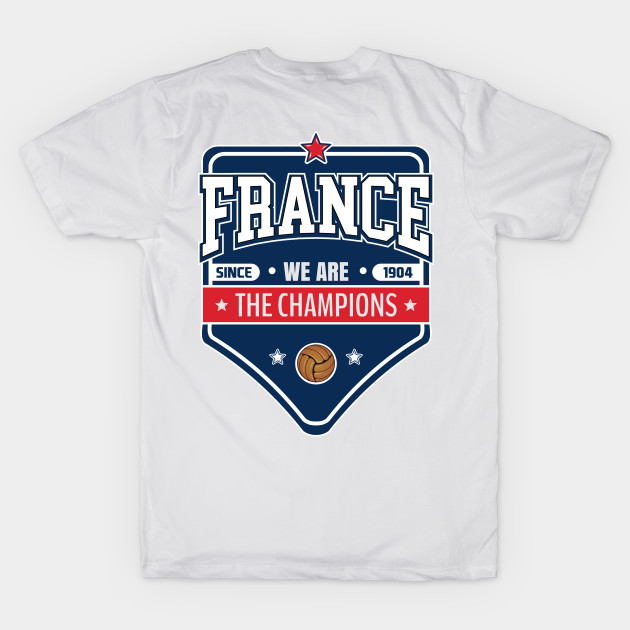 France Football Star Badge by VISUALUV